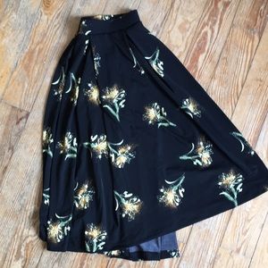 Lularoe Black Floral Madison